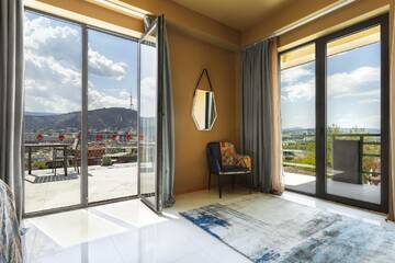 Двухместный номер с 1 кроватью и террасой в Отеле Brim Hotel